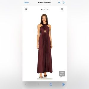 ALC Athena Gown in Chicory